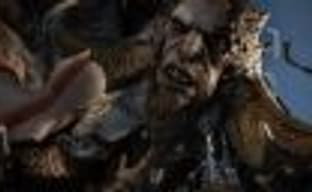 Драугр и огненный тролль в роликах God of War