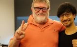 Хидео Кодзима сфотографировался с Гейбом Ньюэллом в офисе Valve