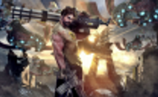 Стрельба из пулемёта на новых кадрах Serious Sam 4