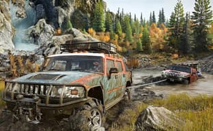 В демонстрации SnowRunner показали продвинутую симуляцию езды по бездорожью