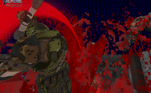 Классический Doom превращается в слэшер от третьего лица благодаря моду Doom Eternal Slayer
