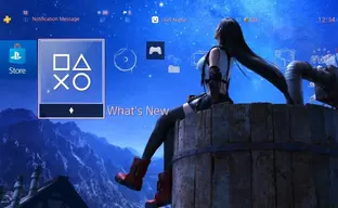 Красота на экране - Square Enix дарит динамическую тему Final Fantasy VII Remake для PS4, посвящённую Тифе