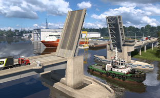 Паромы и разводные мосты Луизианы в American Truck Simulator. Новые скриншоты дополнения про южный штат