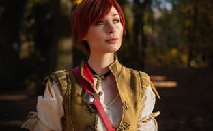 Прогулка в осеннем лесу: косплеер превратилась в Шани из игры «Ведьмак 3: Дикая Охота»