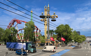 Euro Truck Simulator 2 получила патч 1.57 с HDR, обновлённой Скандинавией, динамической погрузкой и разгрузкой