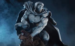 Кулак Хонсу: Sideshow Collectibles показала распаковку и сборку статуи Лунного рыцаря из вселенной Marvel