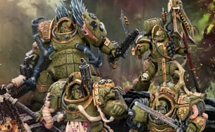 Подкрепление для Гвардии Смерти: JoyToy открыла предзаказ на терминаторов и чумного космодесантника-знаменосца