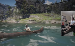 Блогер подключил гребной тренажёр к Red Dead Redemption 2 и «проплыл» по самой длинной реке в реальности
