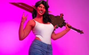 Hot-Tempered Half-Demon: Cosplayer Transforms into Malevoa from Dispatch