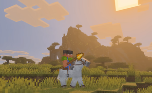 Создатели Minecraft показали новое оружие и рассказали о роли палки в разработке обновления Mounts of Mayhem