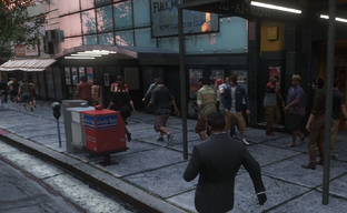 Для GTA V вышел мод, позволяющий заполнить улицы толпами пешеходов