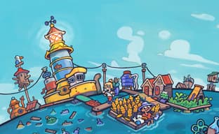 Выживание среди воды и мусора. Обзор градостроительного симулятора Flotsam