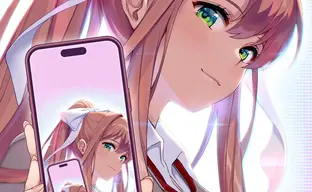 Horror novel Doki Doki Literature Club is available for free on iOS and Android