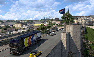 Разработчики Euro Truck Simulator 2 показали переделанный Люксембург — новые скриншоты обновления Бенилюкса