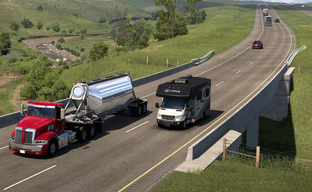 American Truck Simulator глазами разработчика — показали создание локаций Южной Дакоты