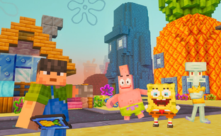 Minecraft получила коллаб с «Губкой Бобом» — появился тематический мир, который генерируется случайно