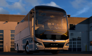 Первый взгляд на новый автобус Euro Truck Simulator 2 и вид из кабины — в игре появится не только модель Scania