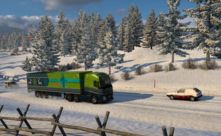 Winter has come to Euro Truck Simulator 2 and ATS — a New Year's event with rewards has started