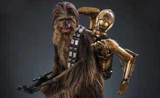 Hot Toys Releases Chewbacca Figure with Dismembered C-3PO Droid from \"Star Wars\"