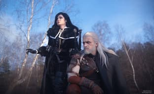 Косплееры перевоплотились в Йеннифэр и Геральта из игры «Ведьмак 3: Дикая Охота»