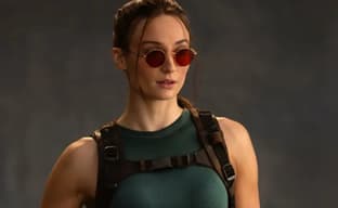 Aparece la primera imagen de Sophie Turner como Lara Croft: comienza el rodaje de la serie Tomb Raider