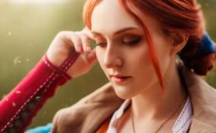 Косплеер перевоплотилась в Трисс Меригольд из игры «Ведьмак 3: Дикая Охота»