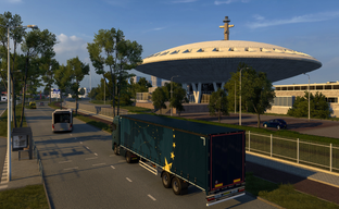 Los desarrolladores de Euro Truck Simulator 2 mostraron el nuevo Eindhoven y la fábrica de camiones DAF: capturas de pantalla de la actualización de Benelux