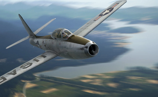 Создатели авиасима «Корея. Серия Ил-2» показали кабину F-84E «Тандерджет» — самолёта со сложной историей