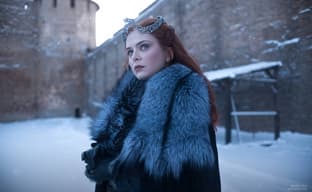 Cosplayer appeared as Sansa Stark from "Game of Thrones": Queen of the North