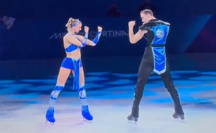 Фигуристы показали «драку» в стиле Mortal Kombat на Олимпиаде в Милане