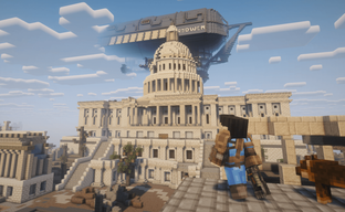 Вышел мод-пак Minecraft с постапокалиптическим миром в стиле Fallout, NPC и оружием