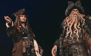JND Studios lanzará estatuas del Capitán Jack Sparrow y Davy Jones de la película "Piratas del Caribe: El cofre del hombre muerto"