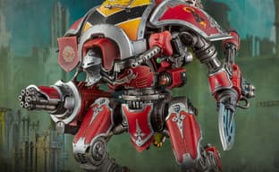 Авторы Warhammer 40,000 показали миниатюру имперского рыцаря «Дестриэ»