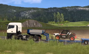 Euro Truck Simulator 2 и ATS получили дополнения с «бобкэтами» и другой техникой