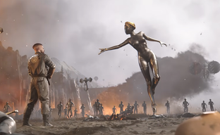 Авторы Atomic Heart поздравили фанаток с Международным женским днем — представили праздничные арты с Близняшкой, Вовчиком и Терешковой