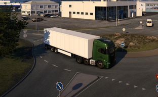 La ciudad islandesa de Keflavík en Euro Truck Simulator 2: nuevas capturas de pantalla de la expansión sobre la "tierra de fuego y hielo"