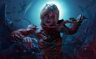 Cosplayer shows Orin the Red from Baldur's Gate 3 - a mad follower of Bhaal