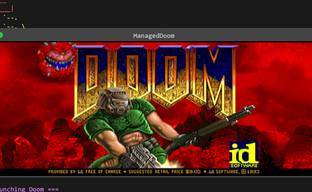Шутер DOOM запустили на DNS