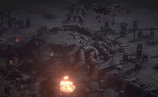 rtsDimon Showed New Gameplay of the Strategy Dust Front RTS - Bombardment, Shelling, and Destruction System