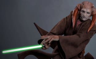 Lanzan figura del maestro jedi Saesee Tiin de "Star Wars: Episodio III - La venganza de los Sith" de Hot Toys