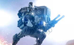 Hot Toys тизерит фигурку шагохода AT-RT из фильма «Мандалорец и Грогу»