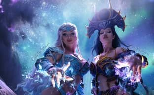 Косплееры воплотили Шар и Селунэ из Baldur’s Gate 3 — сёстры‑богини «Забытых Королевств»