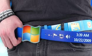 Xyled открыл предзаказ на ремень в виде «Панели задачи» Windows 7 — ОС, удерживающая штаны