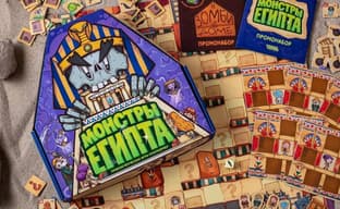 Открылся предзаказ на настольный платформер «Монстры Египта»: приключения в пирамиде