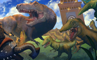 В Steam вышла стратегия-выживание с динозаврами и строительством базы