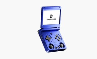Портативная раскладушка Anbernic RG 34XXSP теперь доступна в цвете «синий металлик»