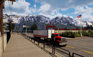 Названа дата выхода конкурента American Truck Simulator — новый трейлер Truck Driver: The American Dream