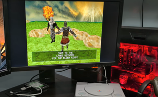 Демейк Elden Ring запустили на PlayStation 1 и показали геймплей
