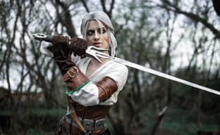 Модель представила косплей Цири из The Witcher 3: Wild Hunt — приключения Пепельноволосой