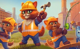 В Steam можно бесплатно поиграть в российский аналог Factorio с котиками